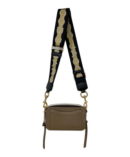 MARC JACOBS（マークジェイコブス）MARC JACOBS (マークジェイコブス) スナップショット ベージュ×ブラウンの古着・服飾アイテム