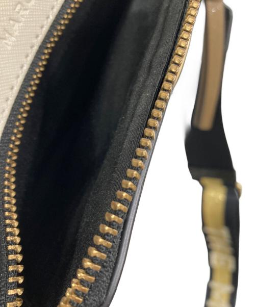 MARC JACOBS（マークジェイコブス）MARC JACOBS (マークジェイコブス) スナップショット ベージュ×ブラウンの古着・服飾アイテム