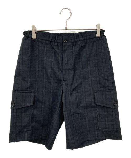 COMME des GARCONS HOMME DEUX（コムデギャルソン オム ドゥ）COMME des GARCONS HOMME DEUX (コムデギャルソン オム ドゥ) ウールカーゴショーツ ブラック サイズ:XSの古着・服飾アイテム