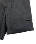 中古・古着 COMME des GARCONS HOMME DEUX (コムデギャルソン オム ドゥ) ウールカーゴショーツ ブラック サイズ:XS：35000円