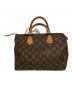 LOUIS VUITTON (ルイ ヴィトン) ハンドバッグ ブラウン：80000円