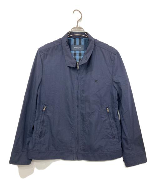 BURBERRY LONDON（バーバリーロンドン）BURBERRY LONDON (バーバリーロンドン) スイングトップ ネイビー サイズ:Lの古着・服飾アイテム