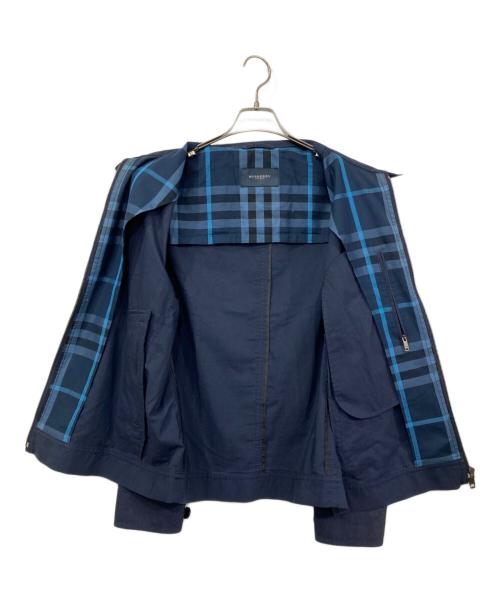 BURBERRY LONDON（バーバリーロンドン）BURBERRY LONDON (バーバリーロンドン) スイングトップ ネイビー サイズ:Lの古着・服飾アイテム