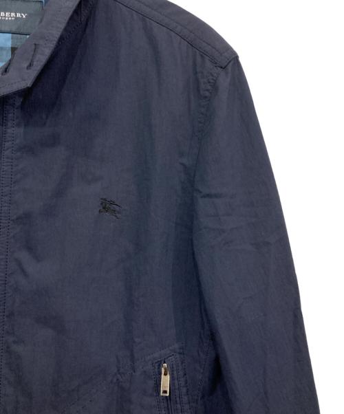 BURBERRY LONDON（バーバリーロンドン）BURBERRY LONDON (バーバリーロンドン) スイングトップ ネイビー サイズ:Lの古着・服飾アイテム