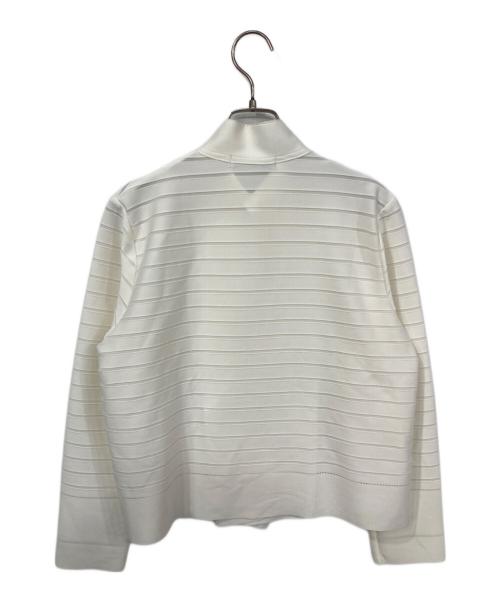 ISSEY MIYAKE（イッセイミヤケ）ISSEY MIYAKE (イッセイミヤケ) 2Bジャケット ホワイト サイズ:2の古着・服飾アイテム