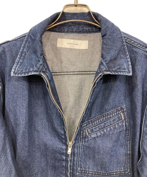 JOURNAL STANDARD（ジャーナルスタンダード）JOURNAL STANDARD (ジャーナルスタンダード) デニムショートブルゾン インディゴ サイズ:Fの古着・服飾アイテム