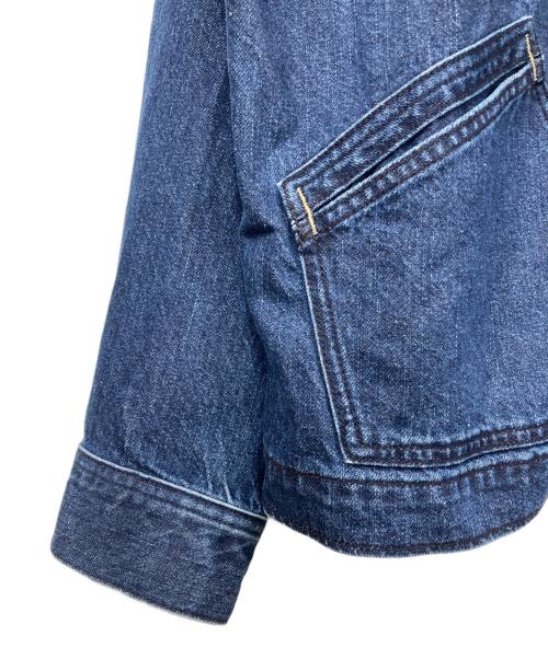 JOURNAL STANDARD（ジャーナルスタンダード）JOURNAL STANDARD (ジャーナルスタンダード) デニムショートブルゾン インディゴ サイズ:Fの古着・服飾アイテム