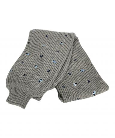 中古・古着通販】knuth marf (クヌースマーフ) K motif muffler グレー