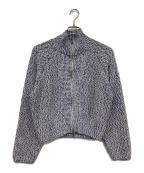 Sea Room lynnシールームリン）の古着「NEP MIX ZIP BLOUSON」｜ブルー