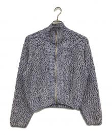 Sea Room lynn（シールームリン）の古着「NEP MIX ZIP BLOUSON」｜ブルー