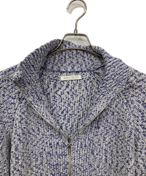 Sea Room lynn（シールームリン）Sea Room Lynn (シールームリン) NEP MIX ZIP BLOUSON ブルー サイズ:FREEの古着・服飾アイテム