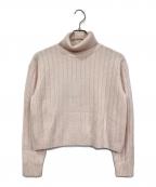 MACKINTOSH PHILOSOPHYマッキントッシュ フィロソフィー）の古着「ウールカシミヤハイネックニット」｜ピンク