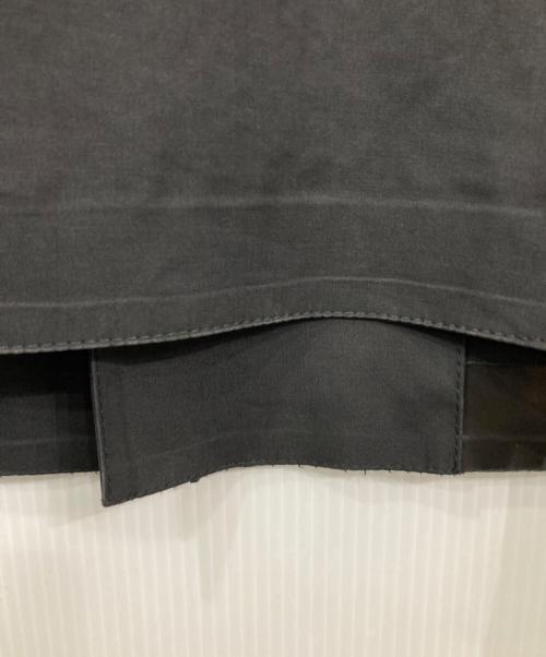 MACKINTOSH（マッキントッシュ）MACKINTOSH (マッキントッシュ) HYKE (ハイク) ゴム引きノーカラー中綿ライナーコート ブラック サイズ:1の古着・服飾アイテム