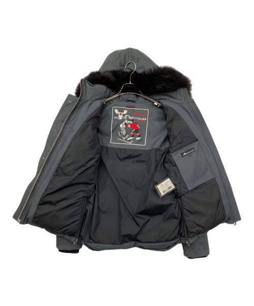 MOOSE KNUCKLES（ムース ナックルズ）MOOSE KNUCKLES (ムース ナックルズ) ダウンジャケット グレー サイズ:Mの古着・服飾アイテム