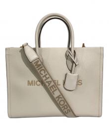 MICHAEL KORS（マイケルコース）の古着「ミレラミディアムペブルドレザー」｜アイボリー