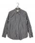 STUDIO NICHOLSON（スタジオ ニコルソン）の古着「ストライプシャツ」｜ブルー×ホワイト