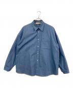 MARNIマルニ）の古着「コットンデニムシャツ」｜ブルー