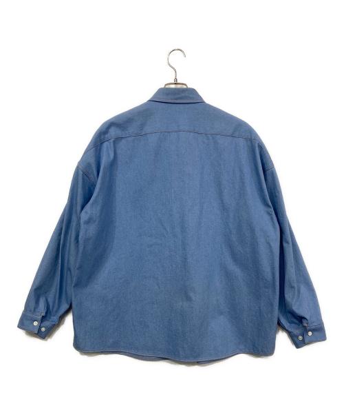 MARNI（マルニ）MARNI (マルニ) コットンデニムシャツ ブルー サイズ:46の古着・服飾アイテム