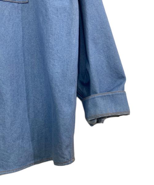 MARNI（マルニ）MARNI (マルニ) コットンデニムシャツ ブルー サイズ:46の古着・服飾アイテム