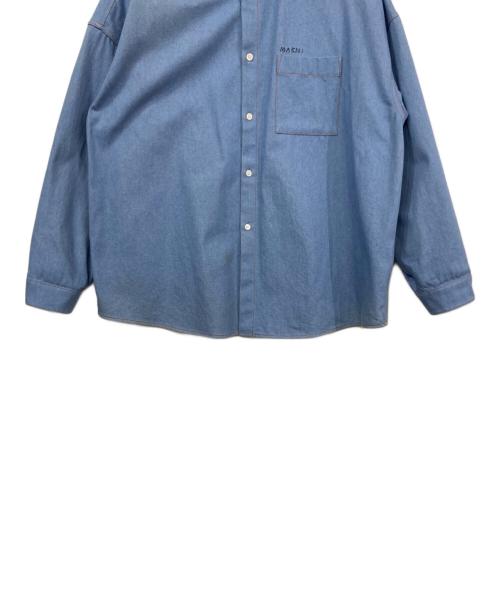 MARNI（マルニ）MARNI (マルニ) コットンデニムシャツ ブルー サイズ:46の古着・服飾アイテム