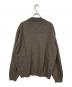 STUDIO NICHOLSON (スタジオ ニコルソン) ウールセーター ブラウン サイズ:S：7000円