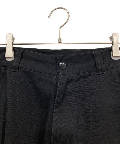 soerte（ソエルテ）soerte (ソエルテ) Wide straight military pants ブラック サイズ:1の古着・服飾アイテム
