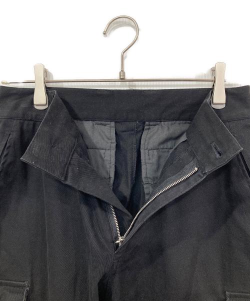 soerte（ソエルテ）soerte (ソエルテ) Wide straight military pants ブラック サイズ:1の古着・服飾アイテム