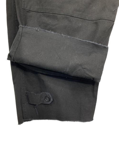 soerte（ソエルテ）soerte (ソエルテ) Wide straight military pants ブラック サイズ:1の古着・服飾アイテム