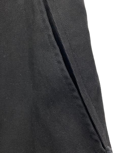 soerte（ソエルテ）soerte (ソエルテ) Wide straight military pants ブラック サイズ:1の古着・服飾アイテム