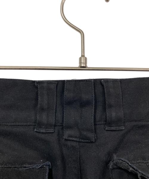 soerte（ソエルテ）soerte (ソエルテ) Wide straight military pants ブラック サイズ:1の古着・服飾アイテム