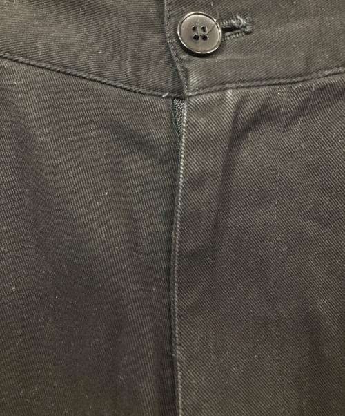 soerte（ソエルテ）soerte (ソエルテ) Wide straight military pants ブラック サイズ:1の古着・服飾アイテム