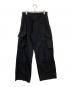 soerte（ソエルテ）の古着「Wide straight military pants」｜ブラック