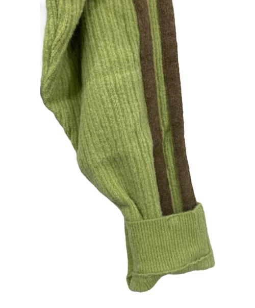 MAISON SPECIAL（メゾンスペシャル）MAISON SPECIAL (メゾンスペシャル) Numbering Knit Body Suit グリーン サイズ:FREEの古着・服飾アイテム