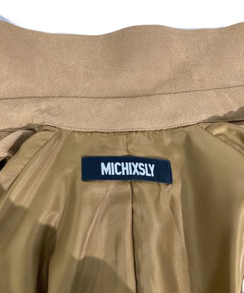 MICHIXSLY（ミチカケルスライ）MICHIXSLY (ミチカケルスライ) SLY (スライ) SUEDE SHORT TRENCH ブラウン サイズ:FREEの古着・服飾アイテム