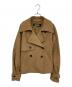 MICHIXSLY（ミチカケルスライ）の古着「SUEDE SHORT TRENCH」｜ブラウン