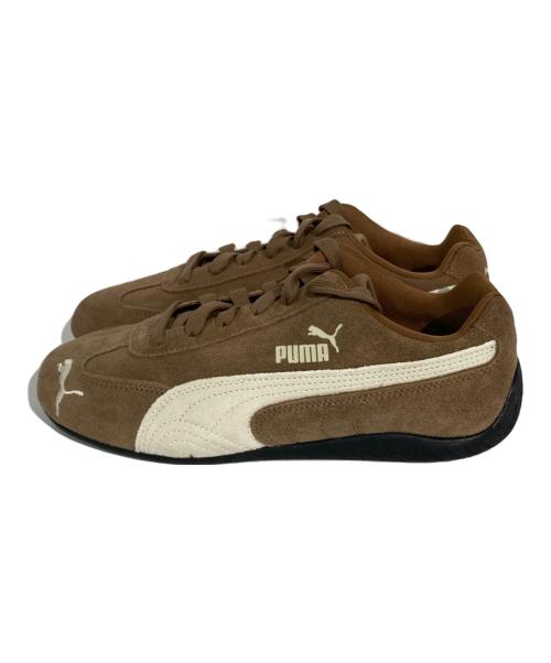 PUMA（プーマ）PUMA (プーマ) スピードキャットOGスニーカー ブラウン サイズ:24.0の古着・服飾アイテム
