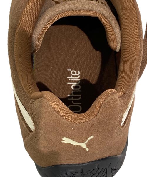 PUMA（プーマ）PUMA (プーマ) スピードキャットOGスニーカー ブラウン サイズ:24.0の古着・服飾アイテム