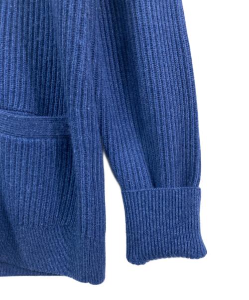 POLO RALPH LAUREN（ポロ・ラルフローレン）POLO RALPH LAUREN (ポロ・ラルフローレン) ショールカラーカーディガン ブルー サイズ:Sの古着・服飾アイテム