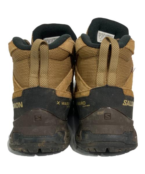 SALOMON（サロモン）SALOMON (サロモン) X Ward Leather Mid GTX ブラウン サイズ:27.5の古着・服飾アイテム