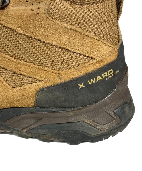 SALOMON（サロモン）SALOMON (サロモン) X Ward Leather Mid GTX ブラウン サイズ:27.5の古着・服飾アイテム