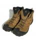 SALOMON（サロモン）の古着「X Ward Leather Mid GTX」｜ブラウン