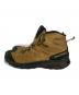 SALOMON (サロモン) X Ward Leather Mid GTX ブラウン サイズ:27.5：6000円