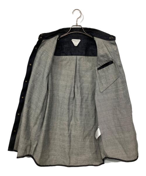 BOTTEGA VENETA（ボッテガベネタ）BOTTEGA VENETA (ボッテガベネタ) 金釦デニムシャツジャケット インディゴ サイズ:40の古着・服飾アイテム