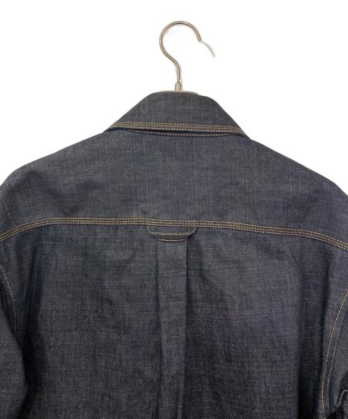BOTTEGA VENETA（ボッテガベネタ）BOTTEGA VENETA (ボッテガベネタ) 金釦デニムシャツジャケット インディゴ サイズ:40の古着・服飾アイテム