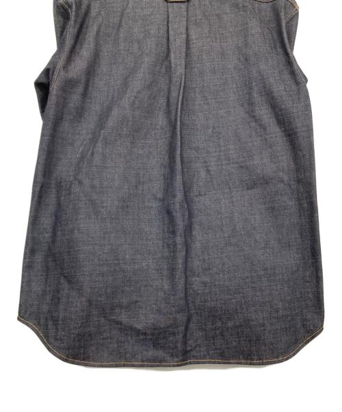 BOTTEGA VENETA（ボッテガベネタ）BOTTEGA VENETA (ボッテガベネタ) 金釦デニムシャツジャケット インディゴ サイズ:40の古着・服飾アイテム