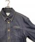 中古・古着 BOTTEGA VENETA (ボッテガベネタ) 金釦デニムシャツジャケット インディゴ サイズ:40：27000円