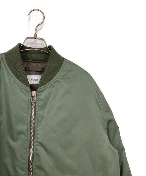 WEWILL（ウィーウィル）WEWILL (ウィーウィル) MA-1ジャケット オリーブ サイズ:2の古着・服飾アイテム