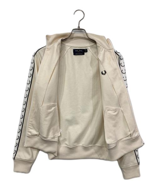 FRED PERRY（フレッドペリー）FRED PERRY (フレッドペリー) トラックジャケット アイボリー サイズ:UK10の古着・服飾アイテム