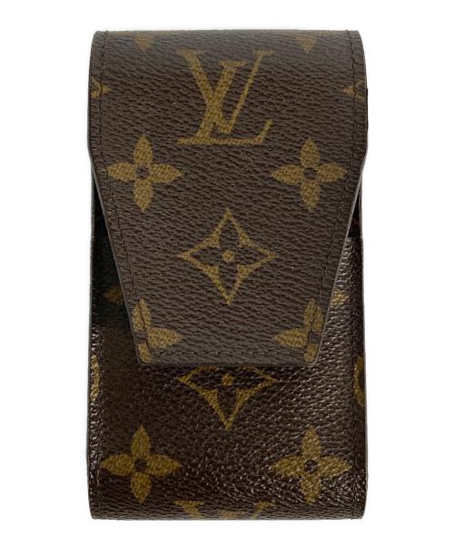 LOUIS VUITTON（ルイ ヴィトン）LOUIS VUITTON (ルイ ヴィトン) シガレットケース エテュイ・シガレット ブラウンの古着・服飾アイテム