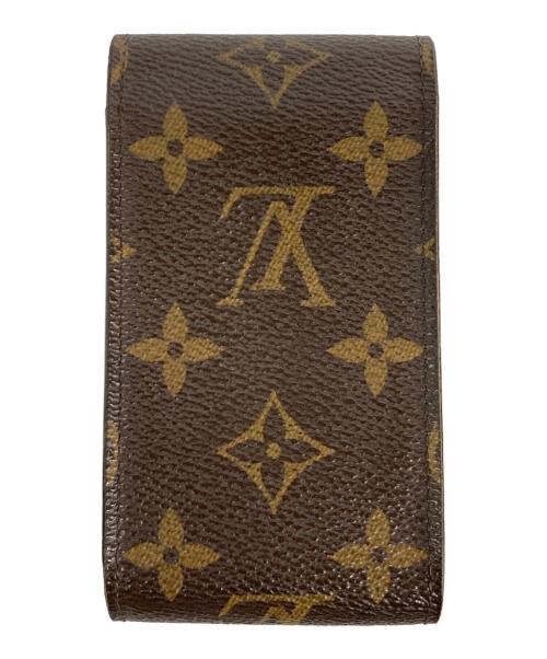 LOUIS VUITTON（ルイ ヴィトン）LOUIS VUITTON (ルイ ヴィトン) シガレットケース エテュイ・シガレット ブラウンの古着・服飾アイテム